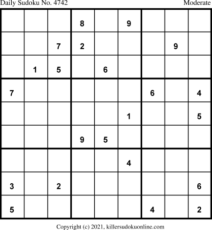 Killer Sudoku for 2/25/2021