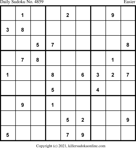 Killer Sudoku for 6/22/2021