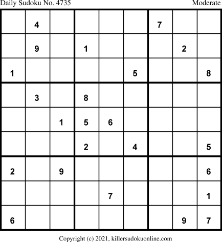 Killer Sudoku for 2/18/2021