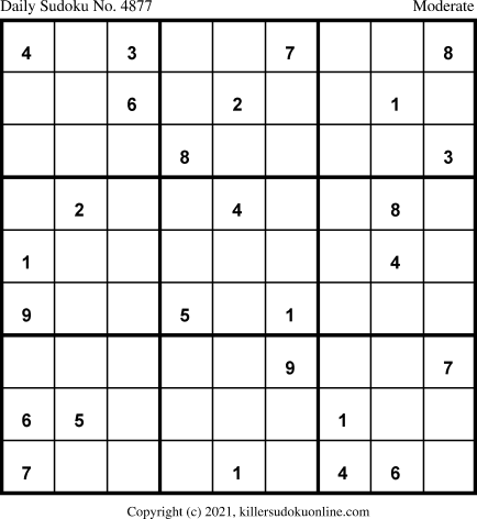 Killer Sudoku for 7/10/2021