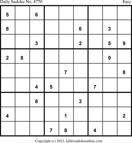 Killer Sudoku for 3/25/2021