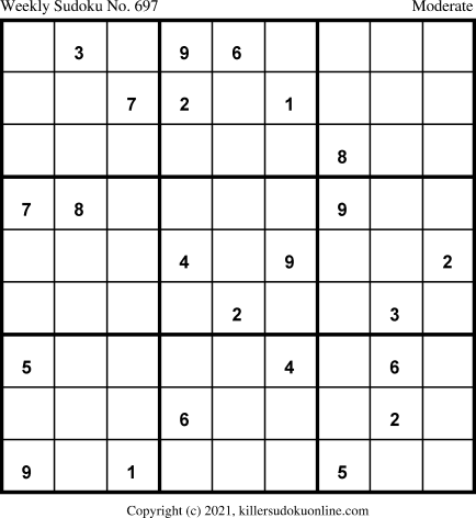 Killer Sudoku for 7/12/2021