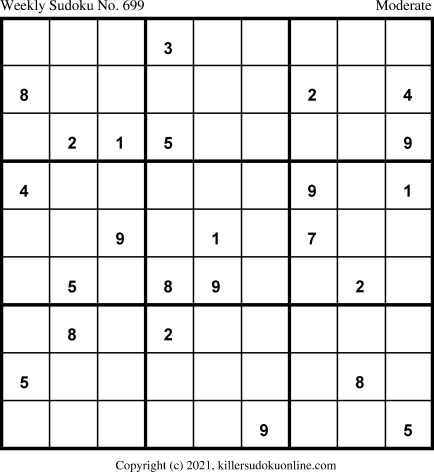 Killer Sudoku for 7/26/2021