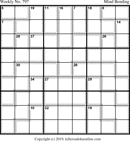 Killer Sudoku for 4/12/2021