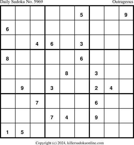 Killer Sudoku for 7/6/2024