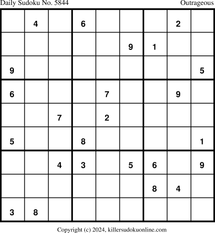 Killer Sudoku for 3/3/2024
