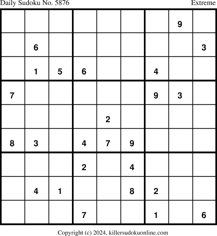 Killer Sudoku for 4/4/2024