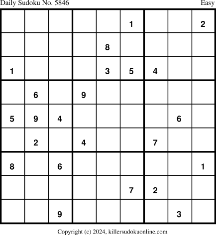 Killer Sudoku for 3/5/2024