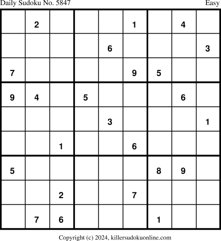 Killer Sudoku for 3/6/2024