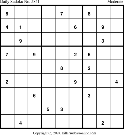 Killer Sudoku for 2/29/2024