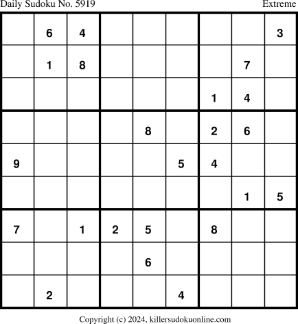 Killer Sudoku for 5/17/2024