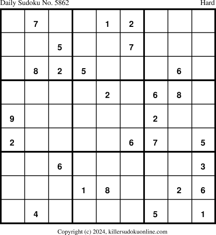 Killer Sudoku for 3/21/2024
