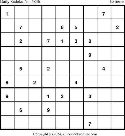 Killer Sudoku for 2/24/2024