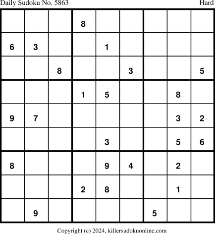 Killer Sudoku for 3/22/2024