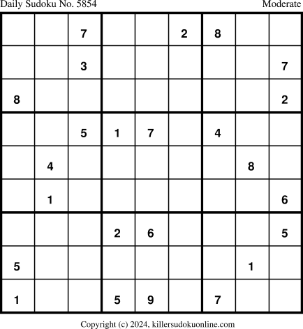 Killer Sudoku for 3/13/2024