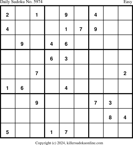 Killer Sudoku for 7/11/2024
