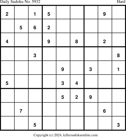 Killer Sudoku for 5/30/2024