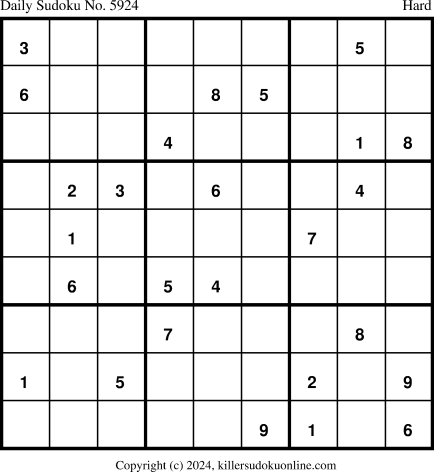 Killer Sudoku for 5/22/2024