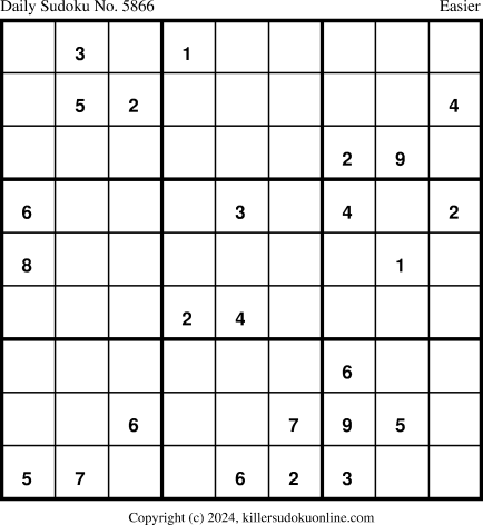Killer Sudoku for 3/25/2024
