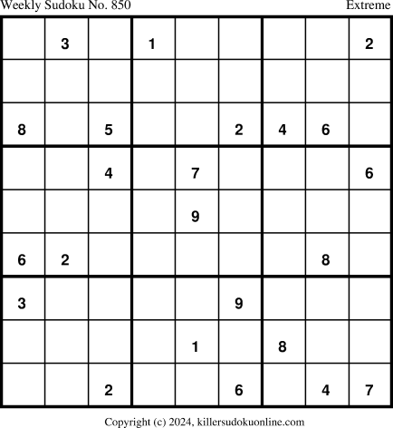Killer Sudoku for 6/17/2024