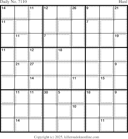 Killer Sudoku for 6/6/2025