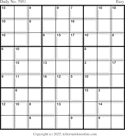 Killer Sudoku for 4/8/2025