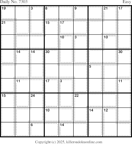 Killer Sudoku for 12/16/2025