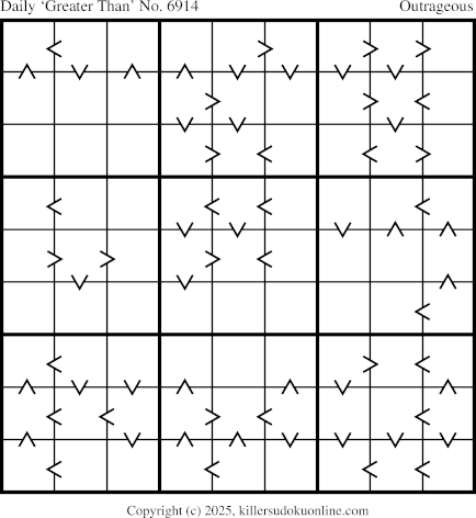 Killer Sudoku for 3/19/2025