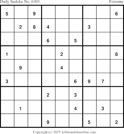 Killer Sudoku for 6/5/2025