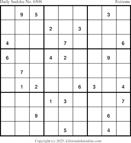 Killer Sudoku for 12/27/2025