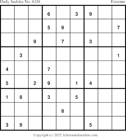 Killer Sudoku for 4/11/2025