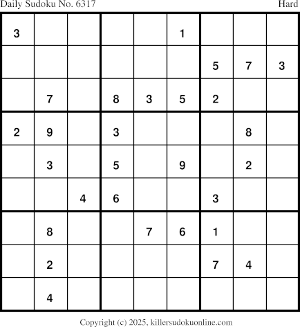 Killer Sudoku for 6/19/2025