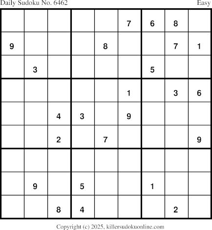 Killer Sudoku for 11/11/2025