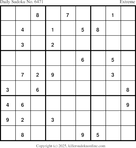 Killer Sudoku for 11/20/2025