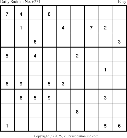 Killer Sudoku for 3/25/2025