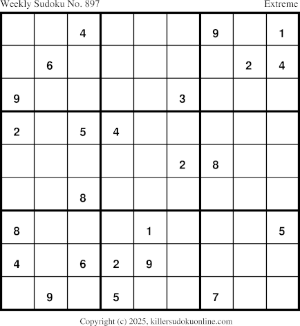 Killer Sudoku for 5/12/2025