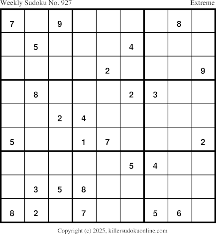 Killer Sudoku for 12/8/2025