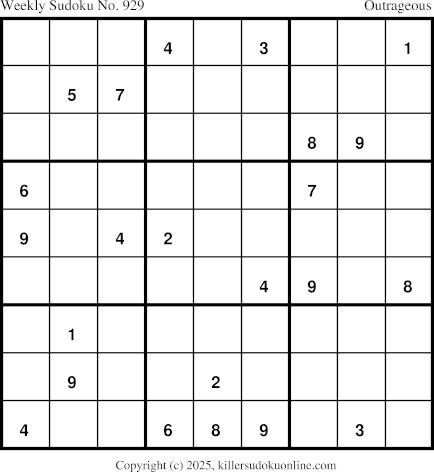 Killer Sudoku for 12/22/2025