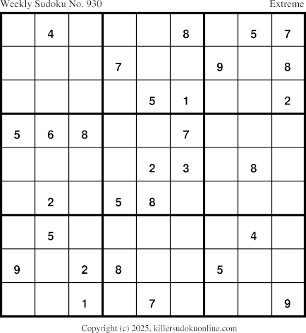 Killer Sudoku for 12/29/2025