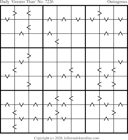 Killer Sudoku for 1/26/2026