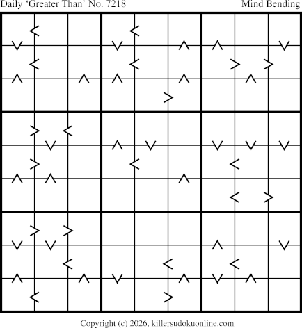 Killer Sudoku for 1/18/2026