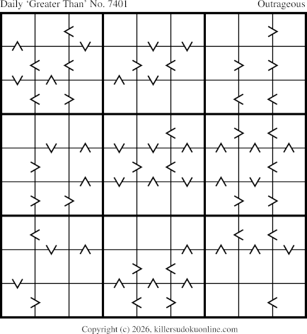 Killer Sudoku for 7/20/2026