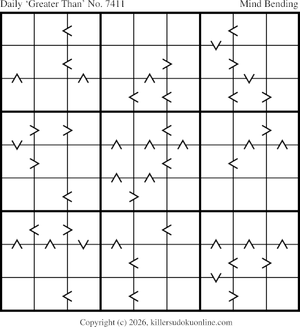 Killer Sudoku for 7/30/2026