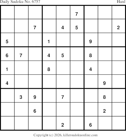 Killer Sudoku for 9/3/2026