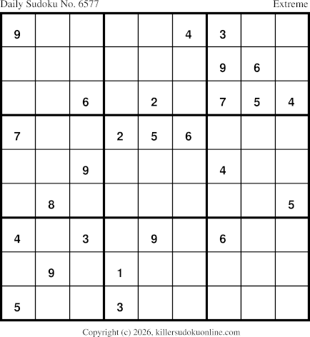 Killer Sudoku for 3/7/2026