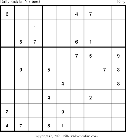 Killer Sudoku for 6/3/2026
