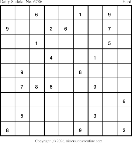 Killer Sudoku for 10/2/2026
