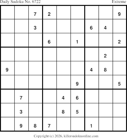 Killer Sudoku for 7/30/2026