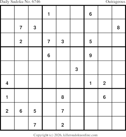 Killer Sudoku for 8/23/2026