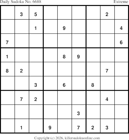 Killer Sudoku for 6/26/2026